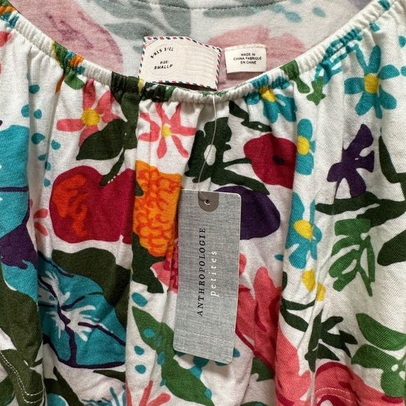 ANTHROPOLOGIE Striped Flared Sleeve Top NWT - Picture 4 of 8